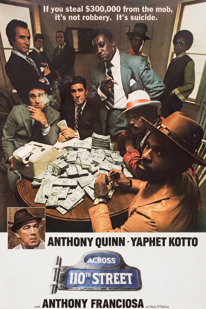 L'affiche du film Across 110th Street [1972]