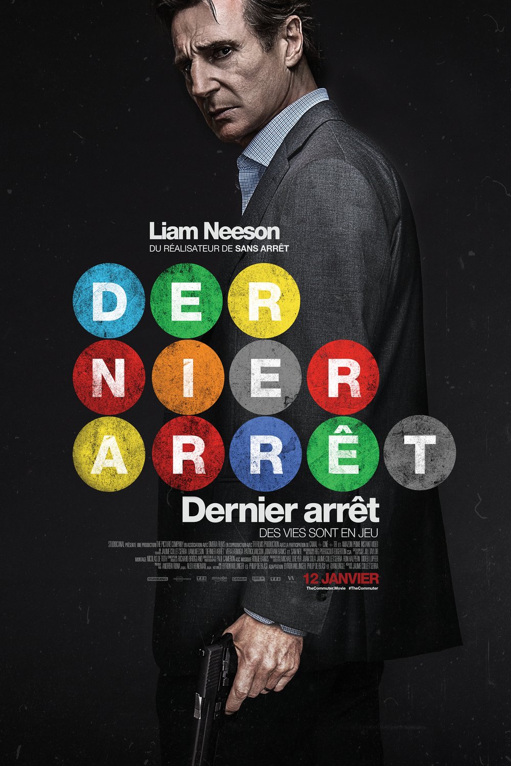 L'affiche du film Dernier arrêt [2017]