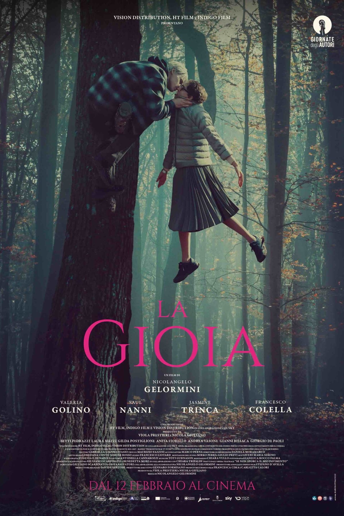 L'affiche du film La gioia [2025]