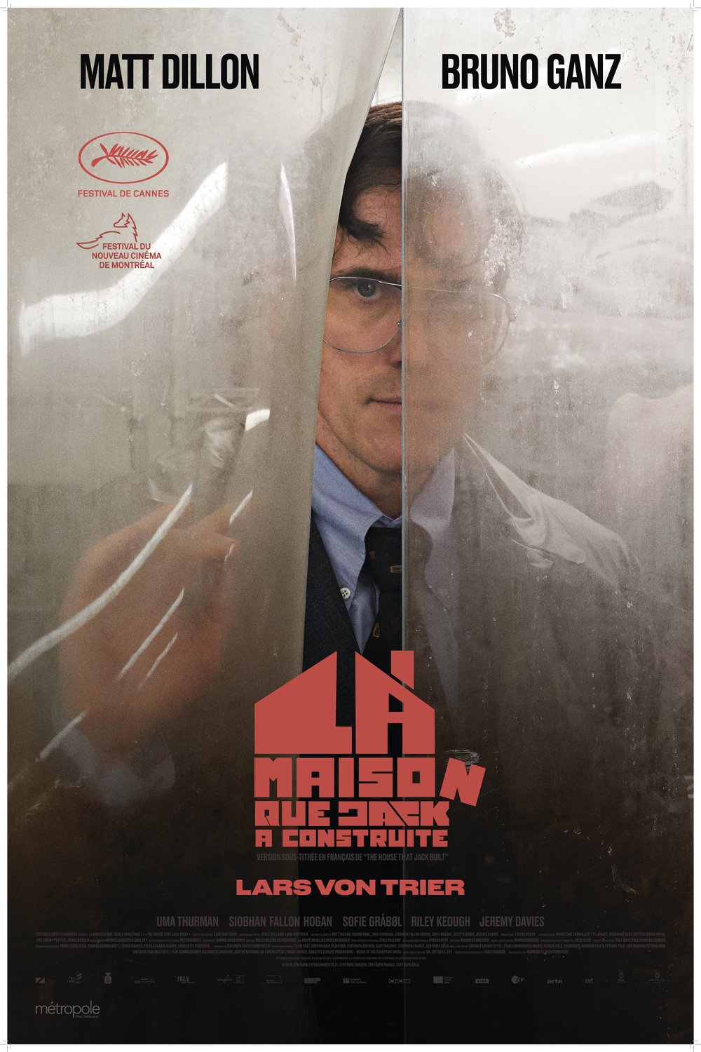 L'affiche du film La Maison que Jack a construite [2018]