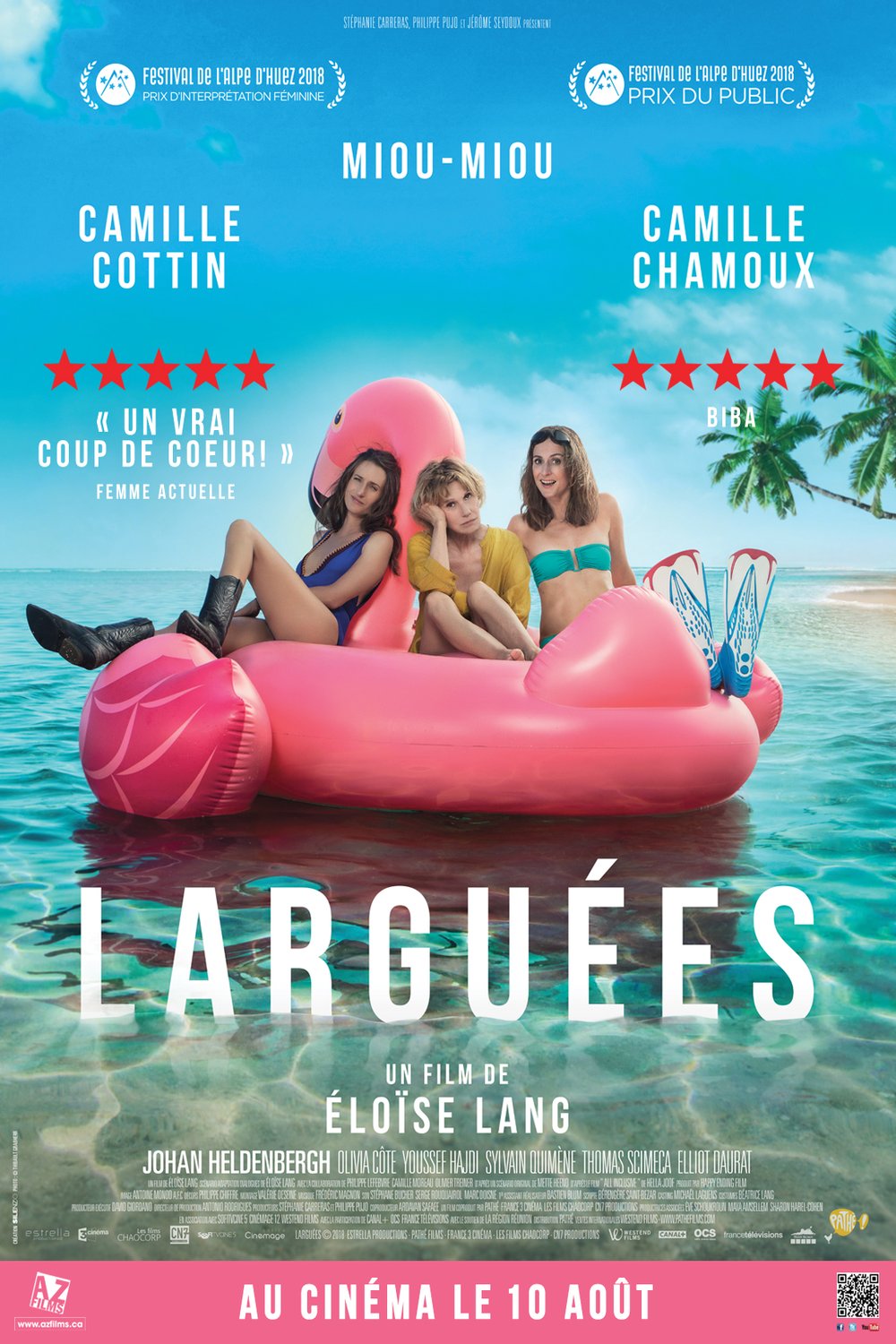 L'affiche du film Larguées [2018]