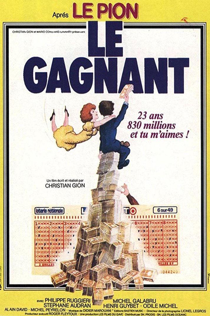 L'affiche du film Le gagnant [1979]