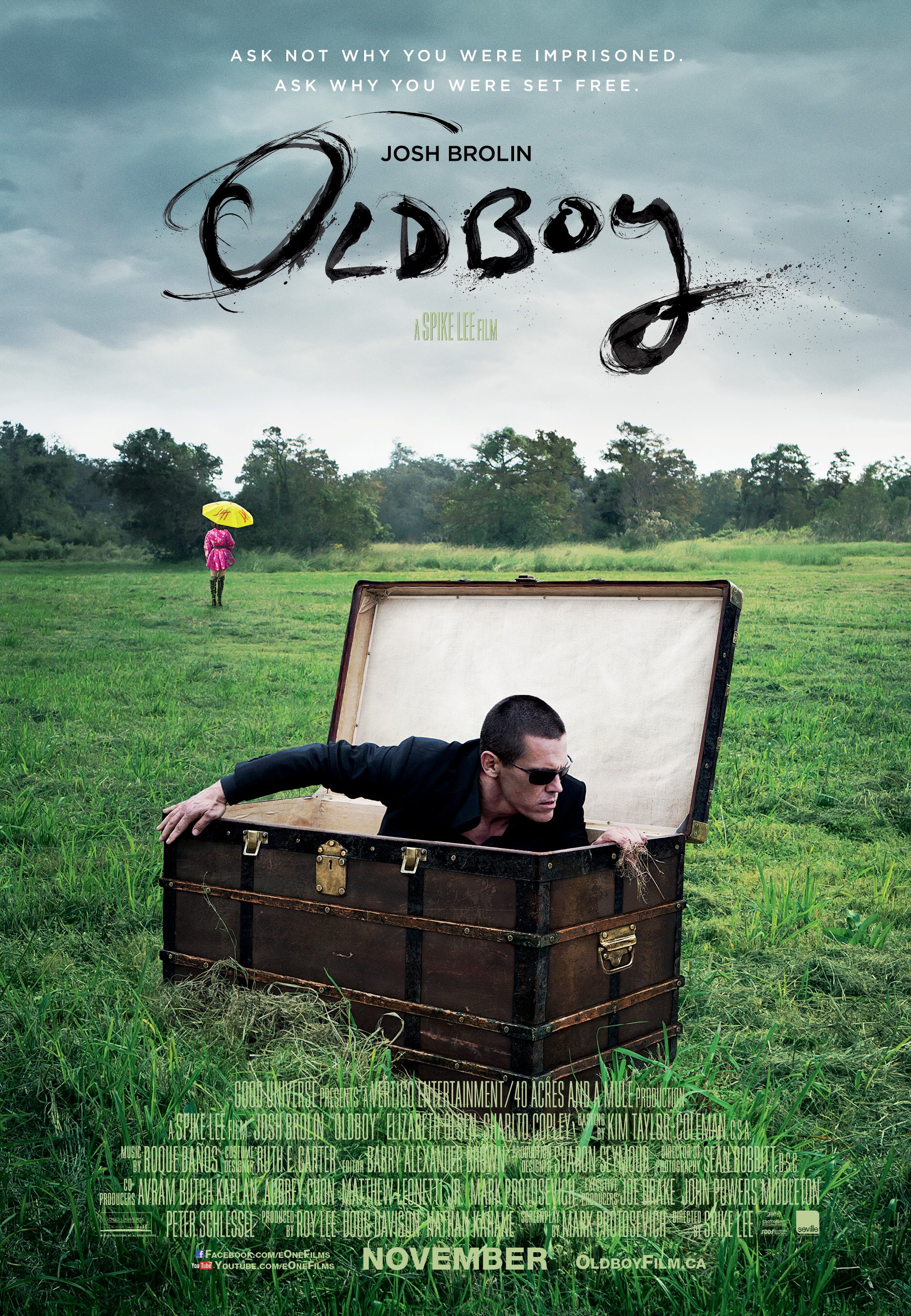 L'affiche du film Oldboy [2013]