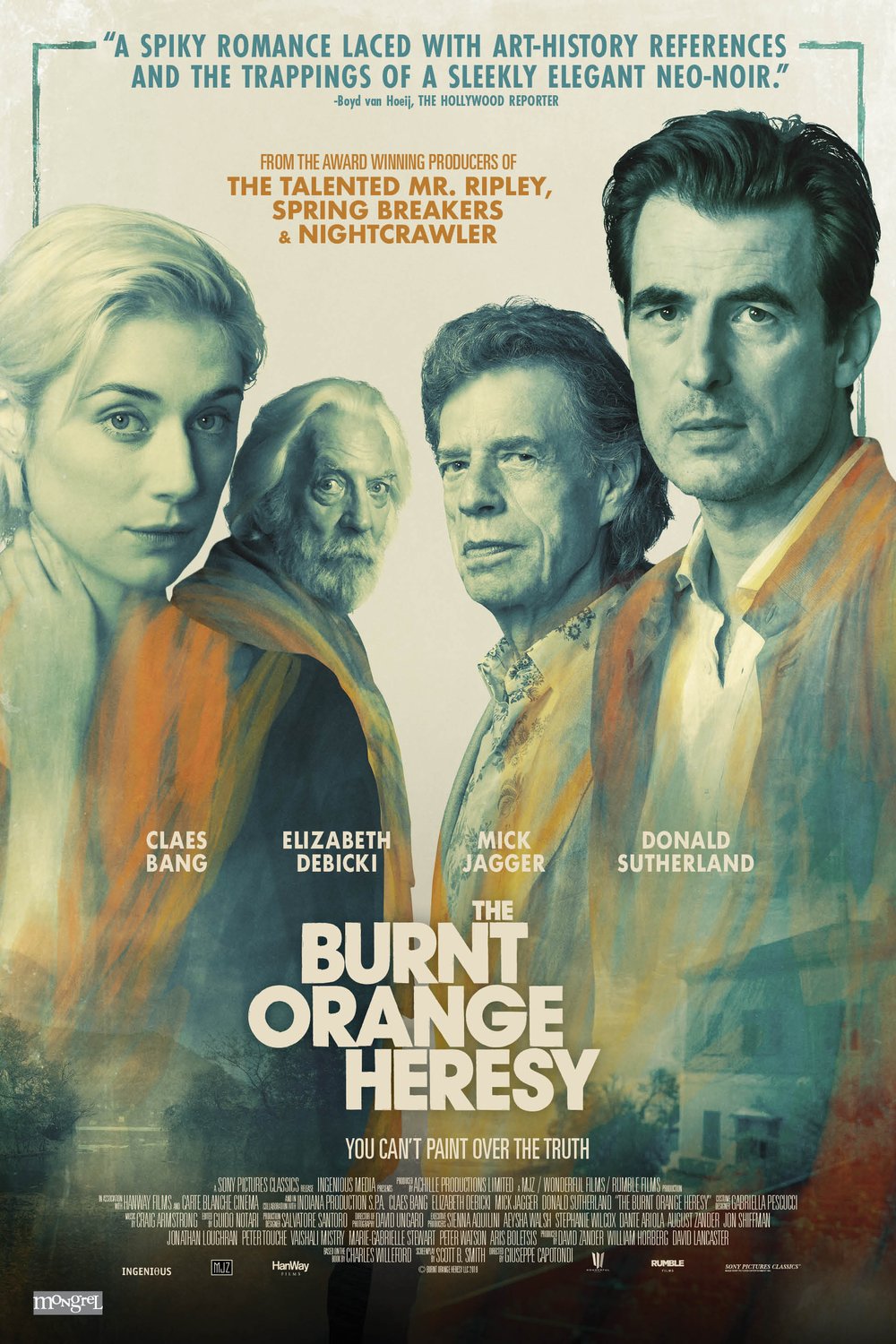 Poster of the movie The Burnt Orange Heresy [2019]