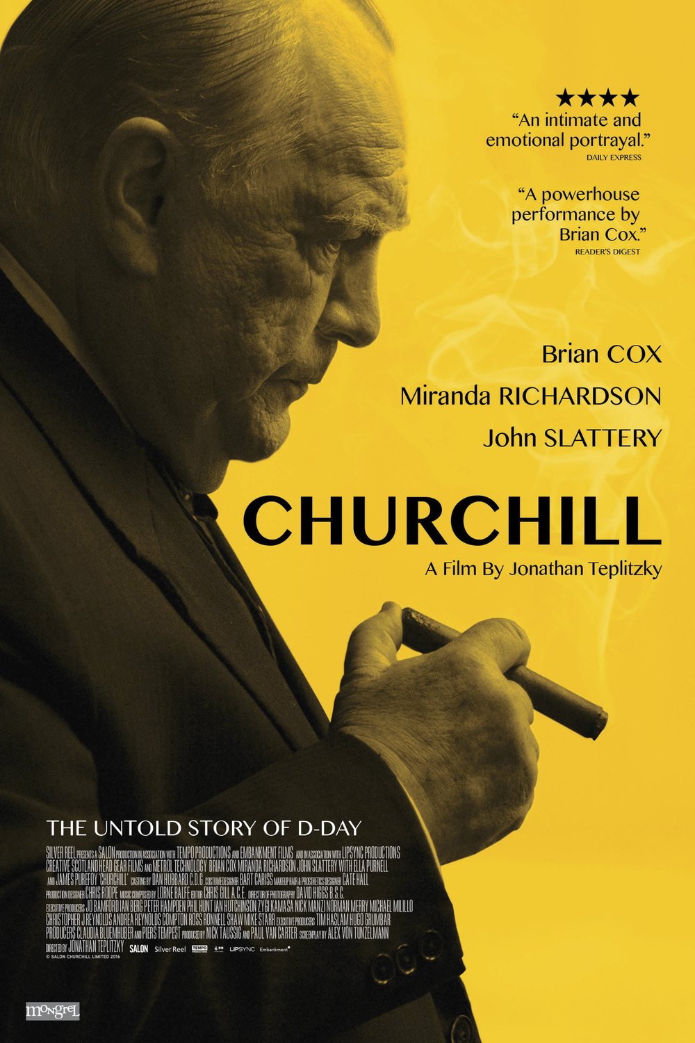 L'affiche du film Churchill [2017]