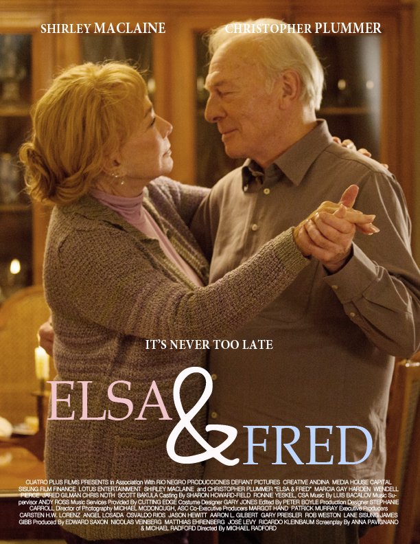 Poster of the movie Elsa & Fred [2014]