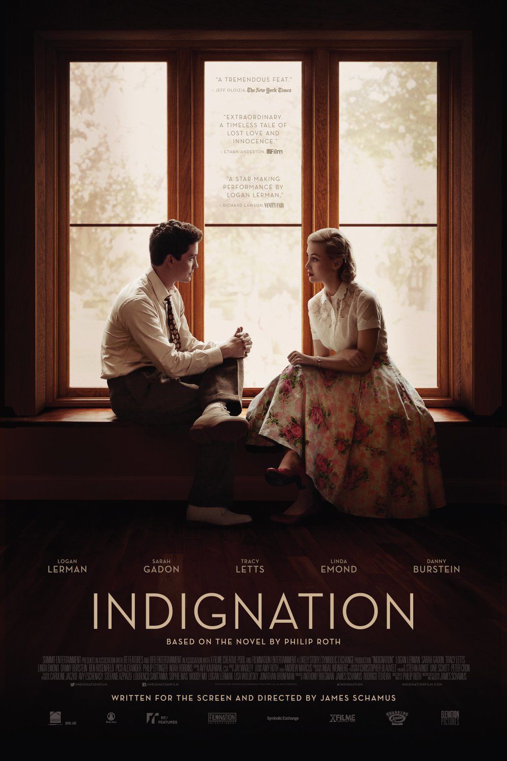 L'affiche du film Indignation [2016]
