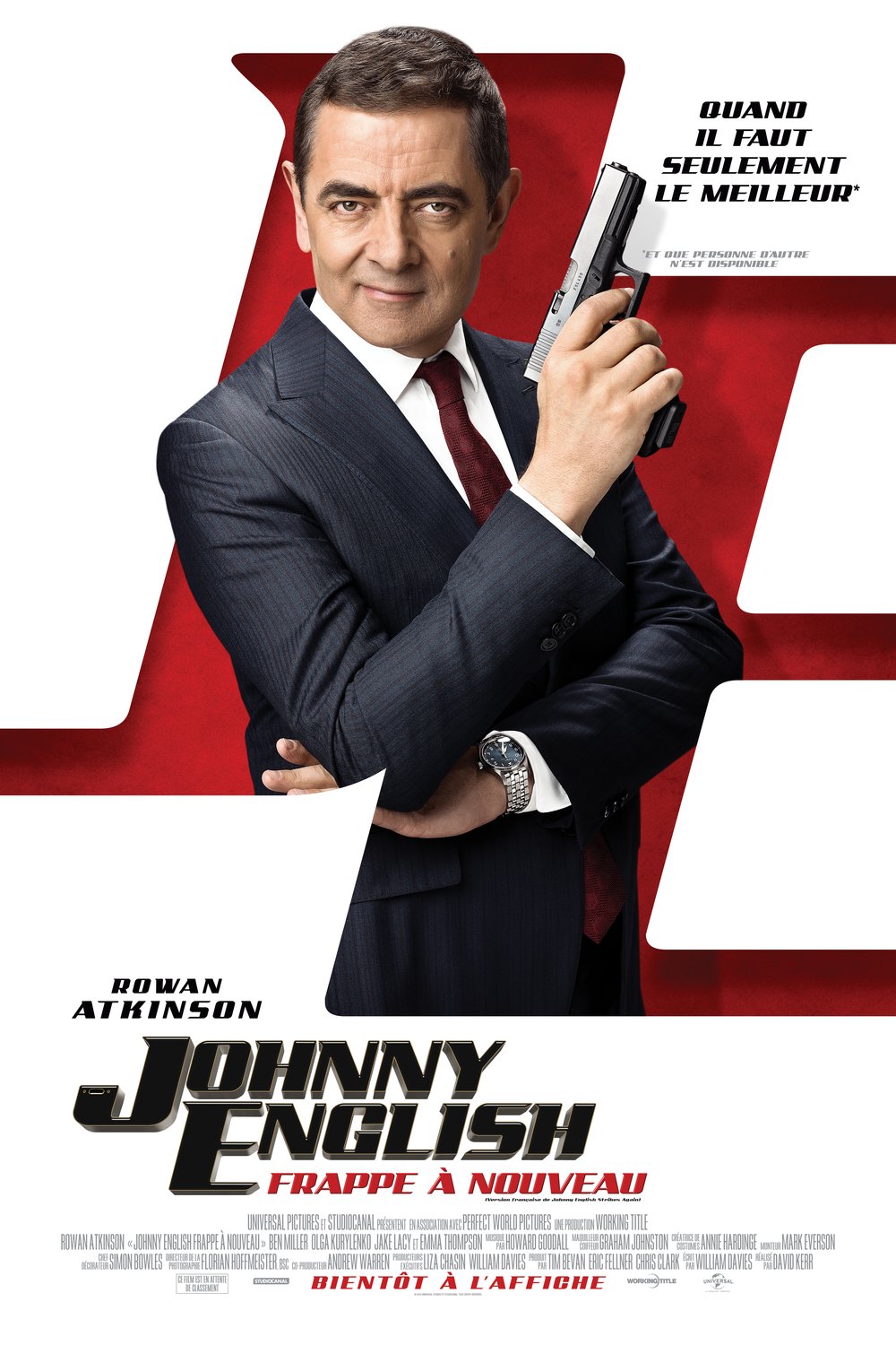 L'affiche du film Johnny English frappe à nouveau [2018]