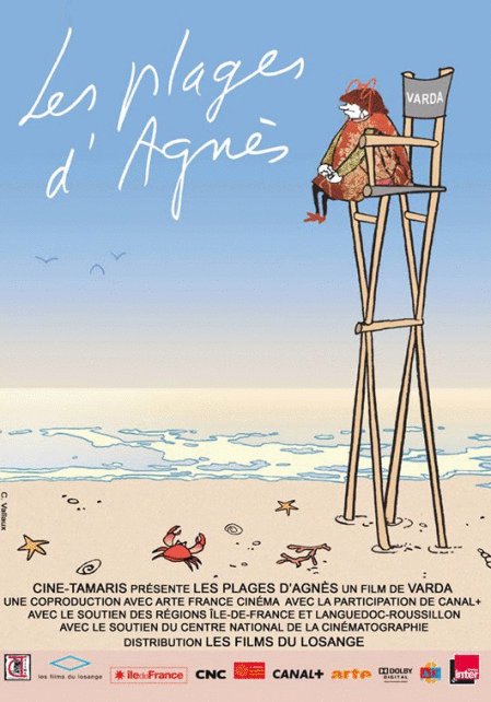 L'affiche du film Les Plages d'Agnès [2008]