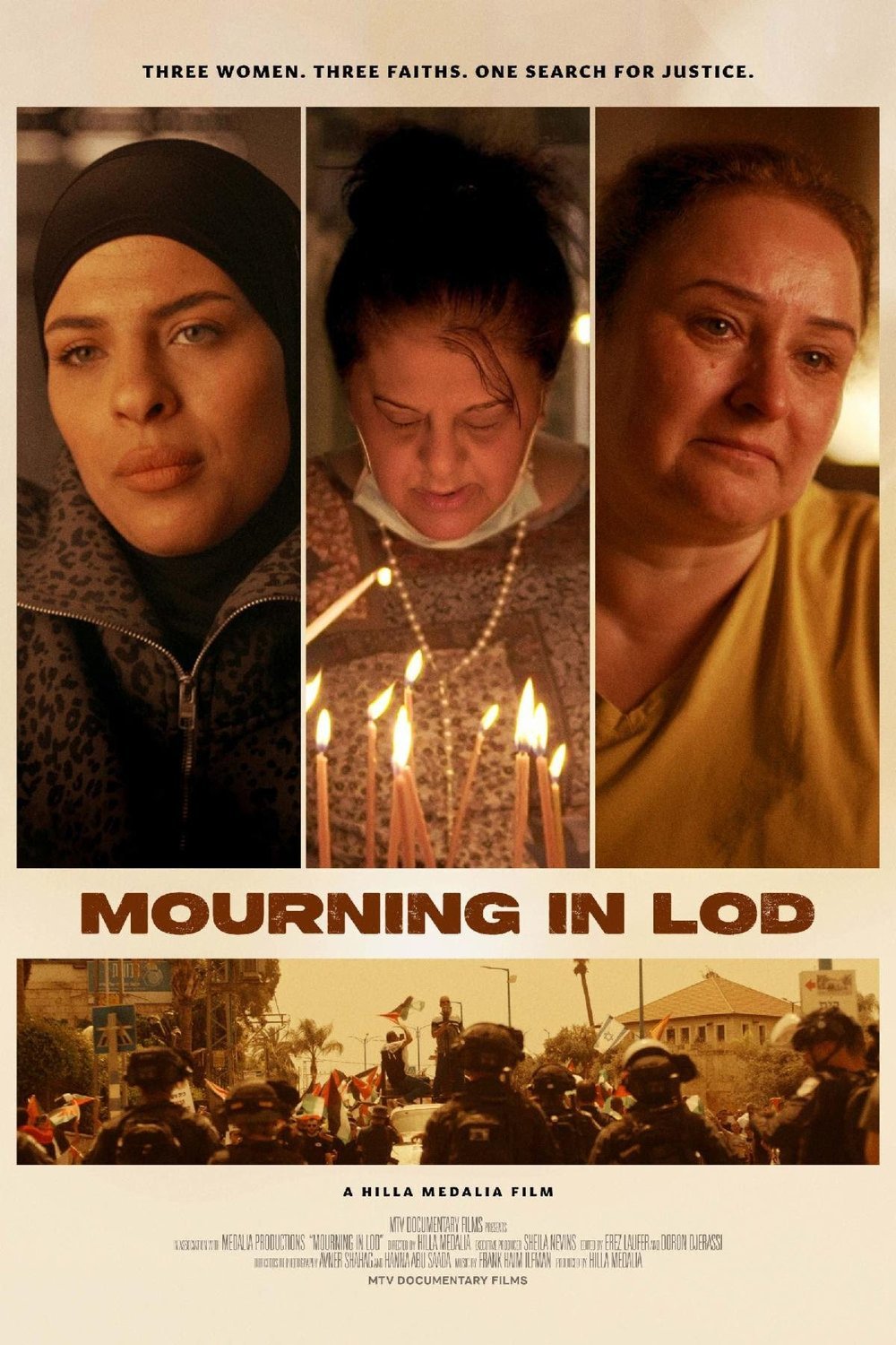 L'affiche du film Mourning in Lod [2023]