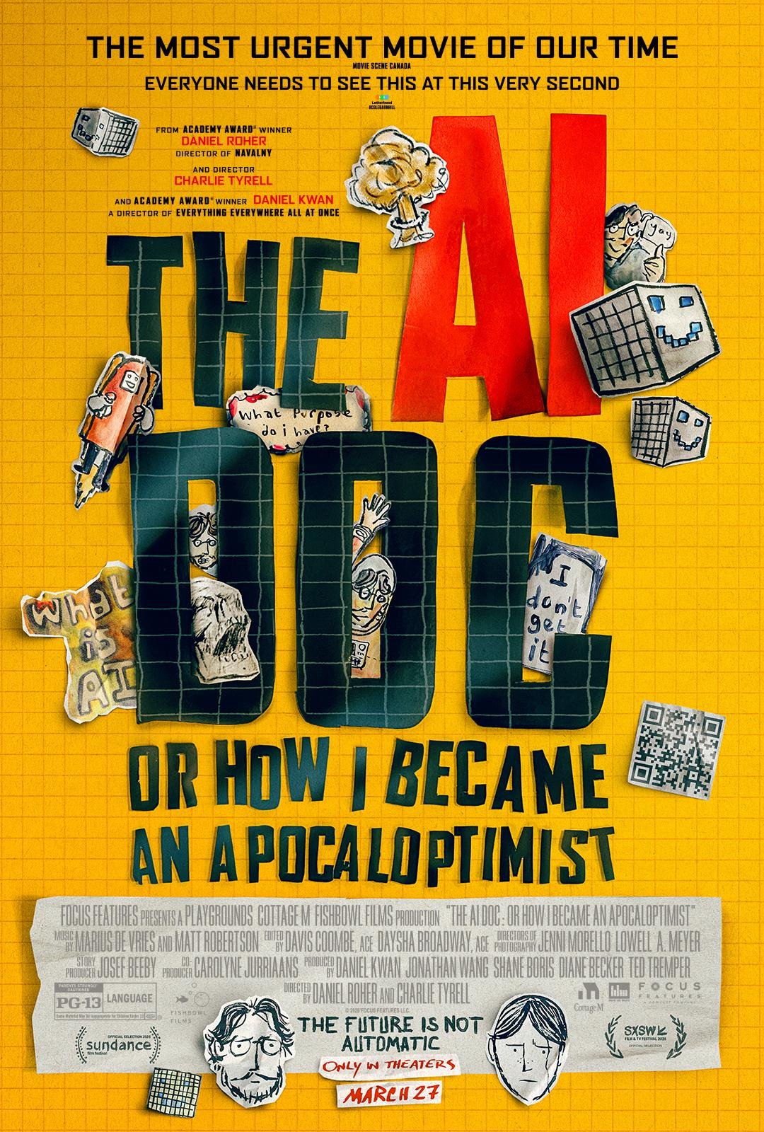 L'affiche du film The AI Doc: Or How I Became an Apocaloptimist [2026]
