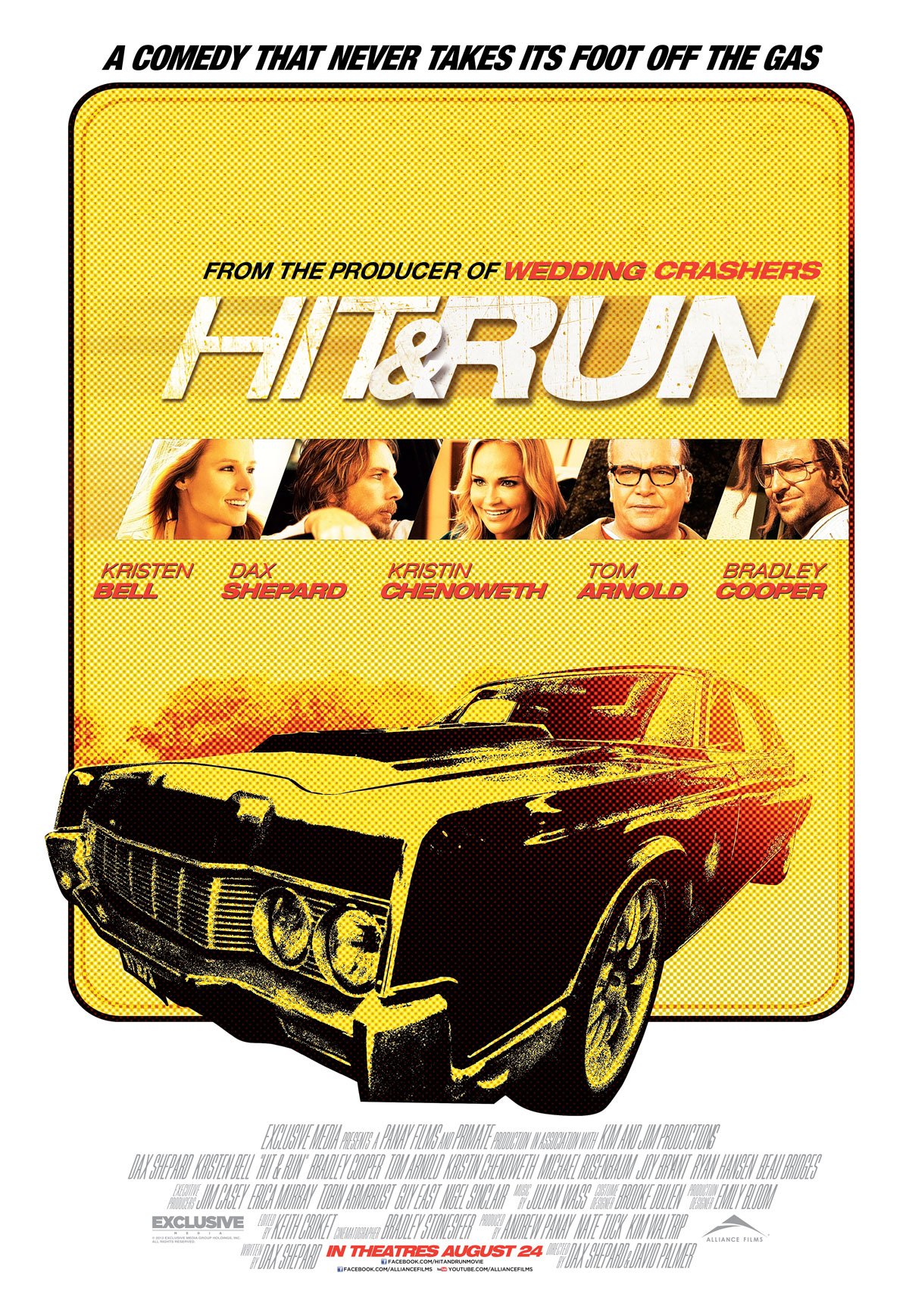 L'affiche du film Hit and Run [2012]