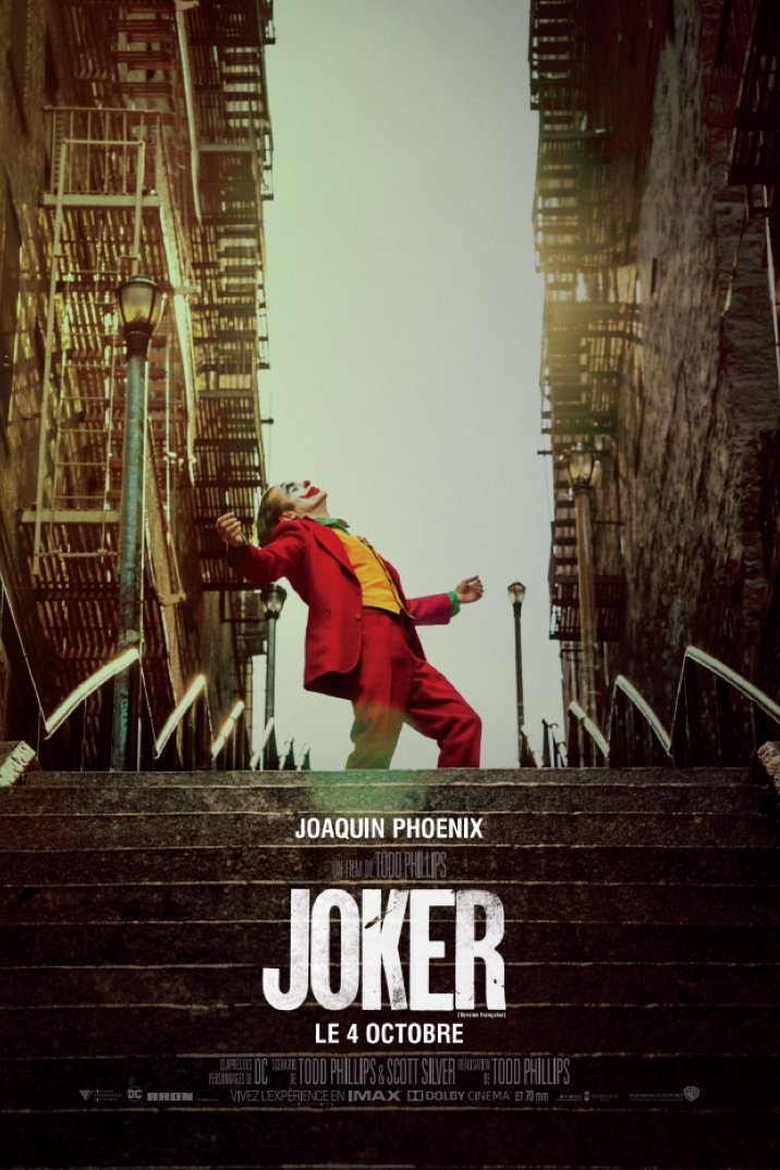 L'affiche du film Joker v.f. [2019]