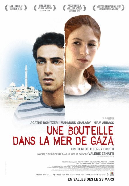 L'affiche du film Une Bouteille dans la mer de Gaza [2011]