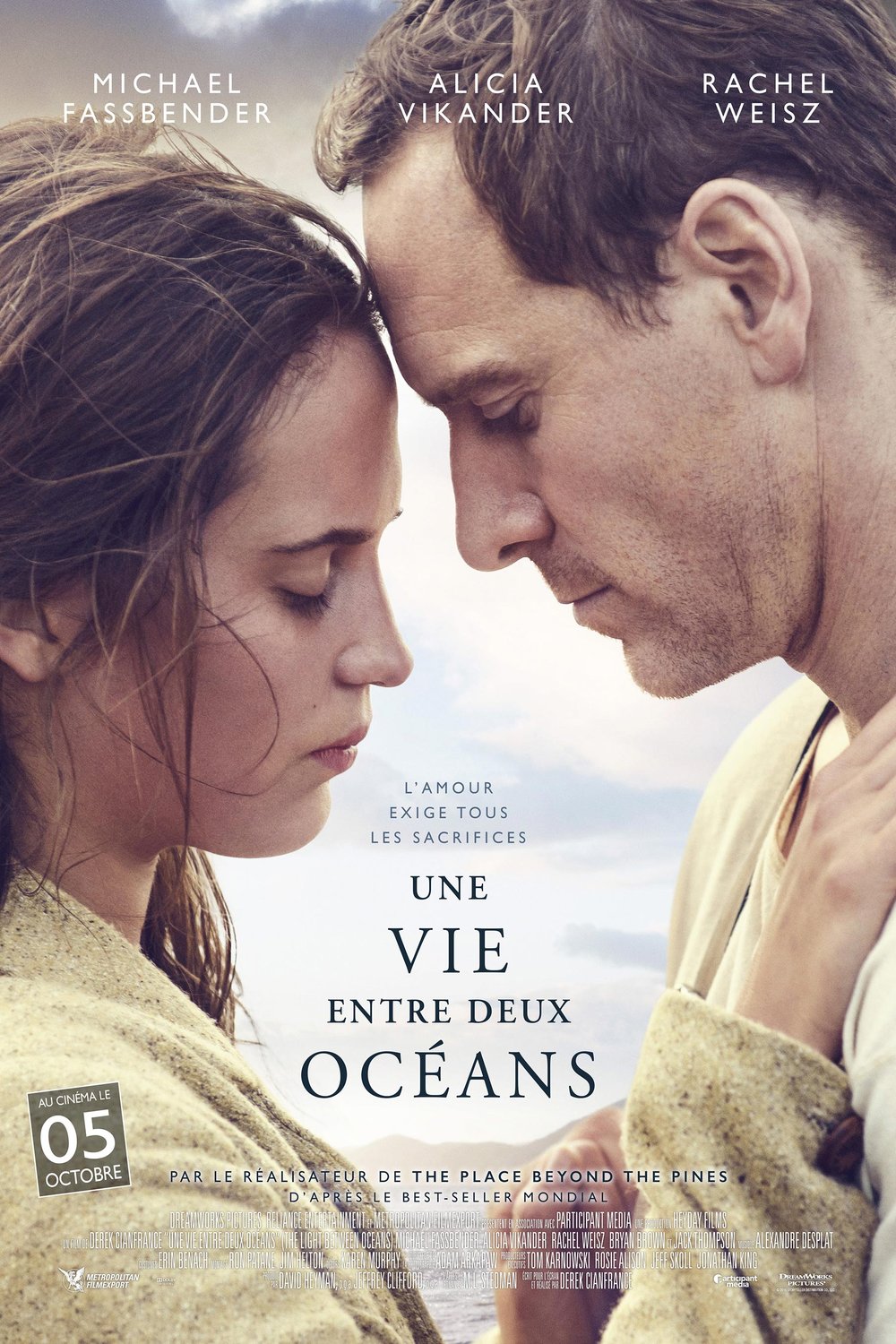 L'affiche du film Une vie entre deux océans [2016]