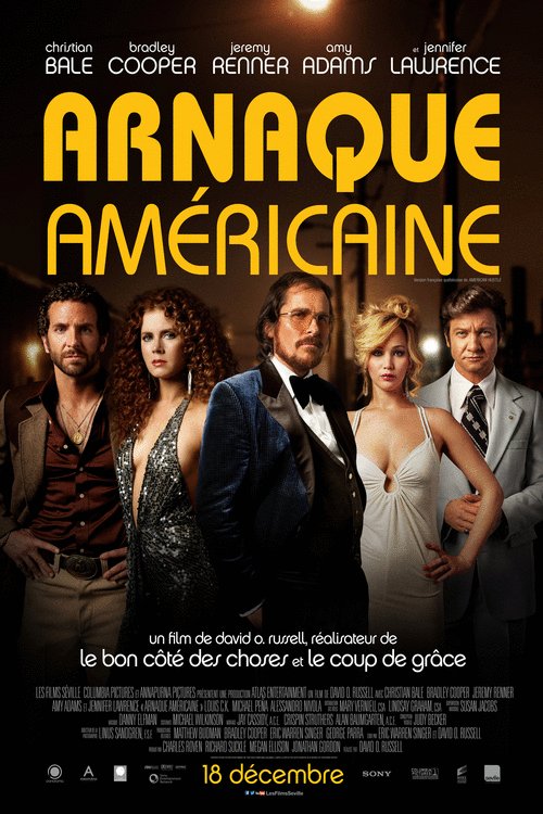 L'affiche du film Arnaque Américaine [2013]