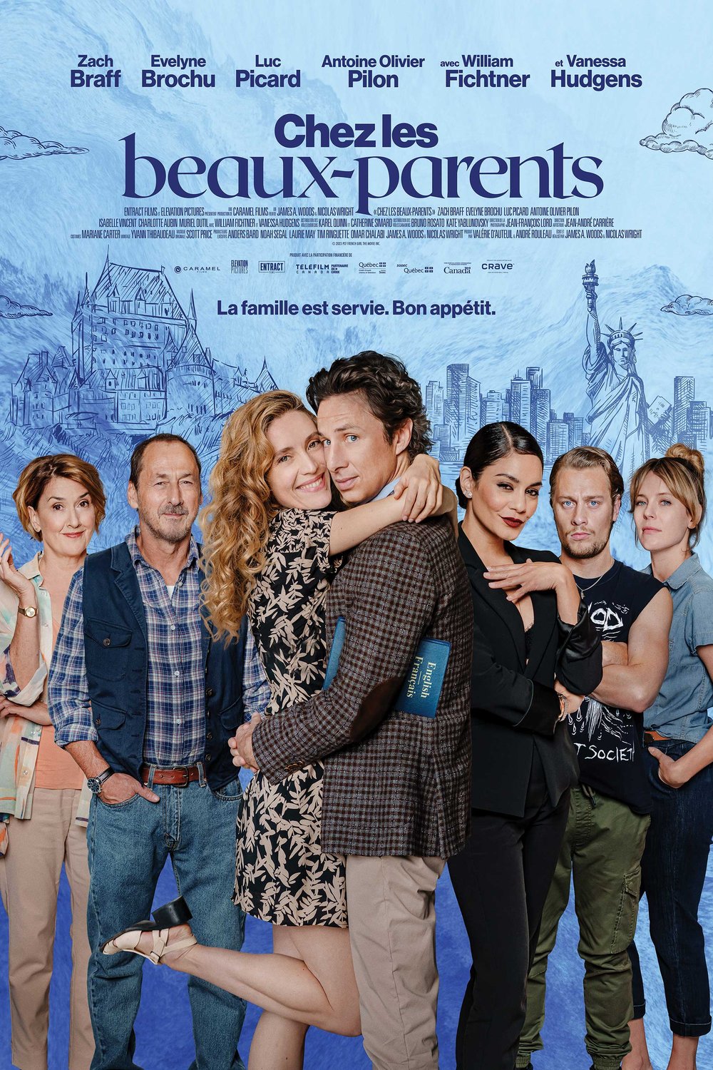 L'affiche du film Chez les beaux-parents [2024]