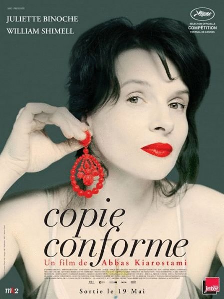 L'affiche du film Copie Conforme [2010]
