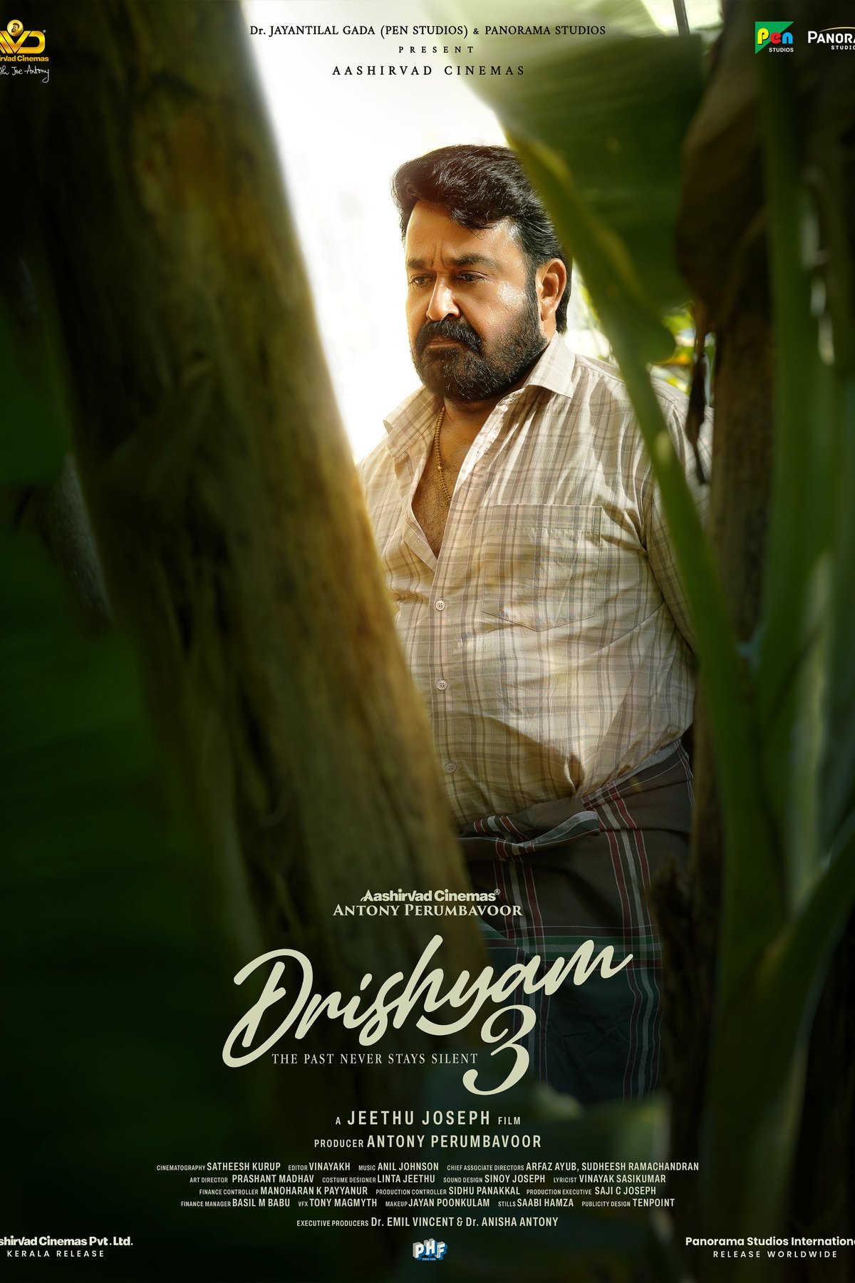 L'affiche du film Drishyam 3 [2026]