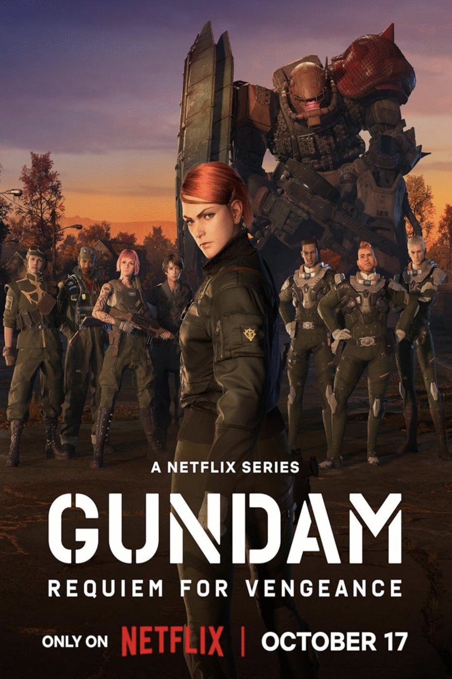 Poster of the movie Gundam: Requiem for Vengeance