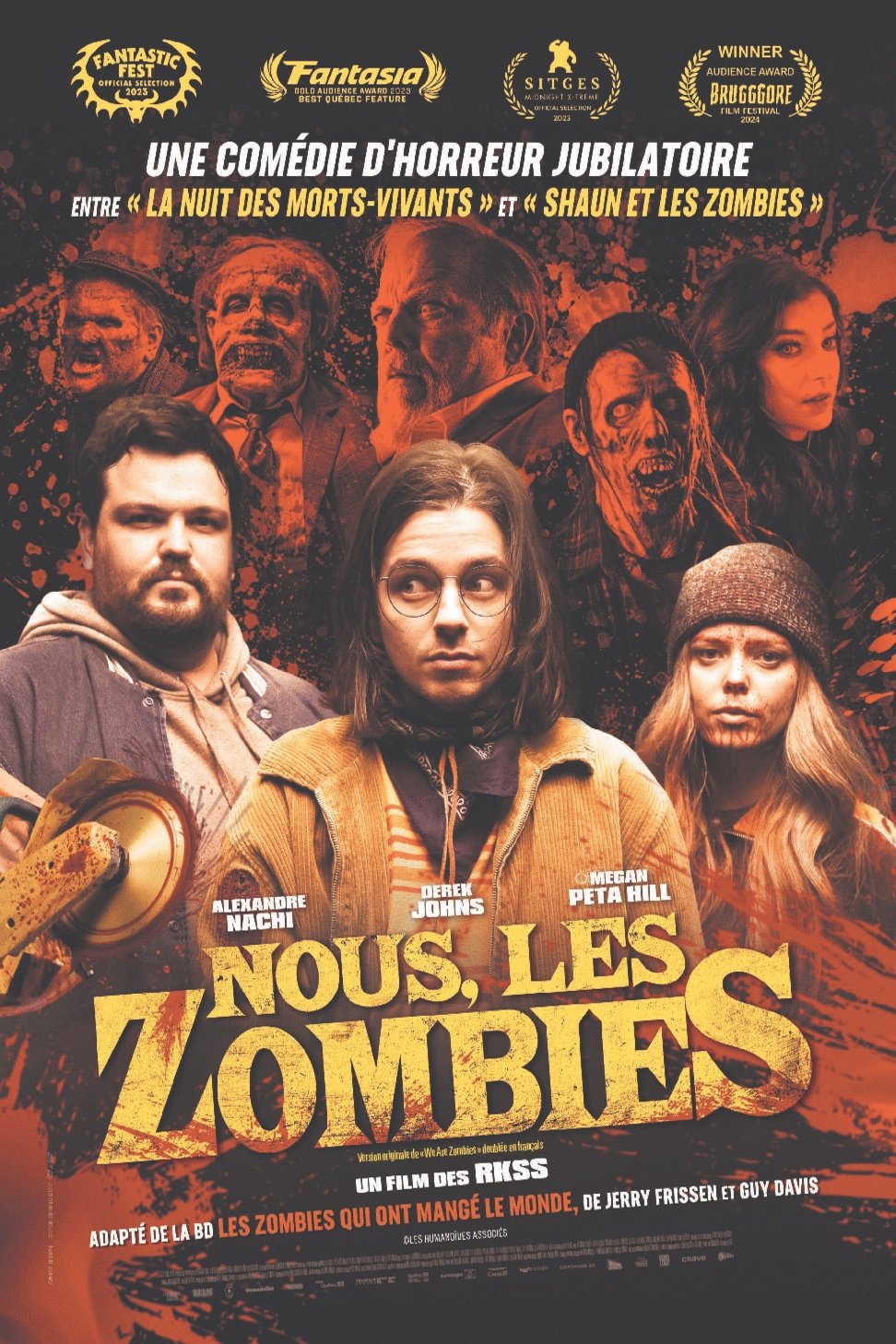 L'affiche du film Nous, les Zombies [2023]