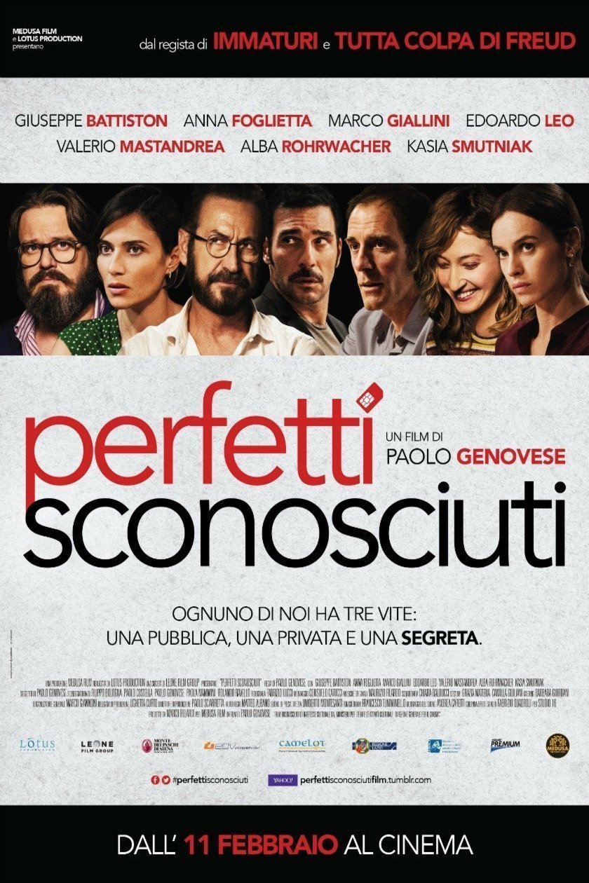 L'affiche du film Perfetti sconosciuti [2016]