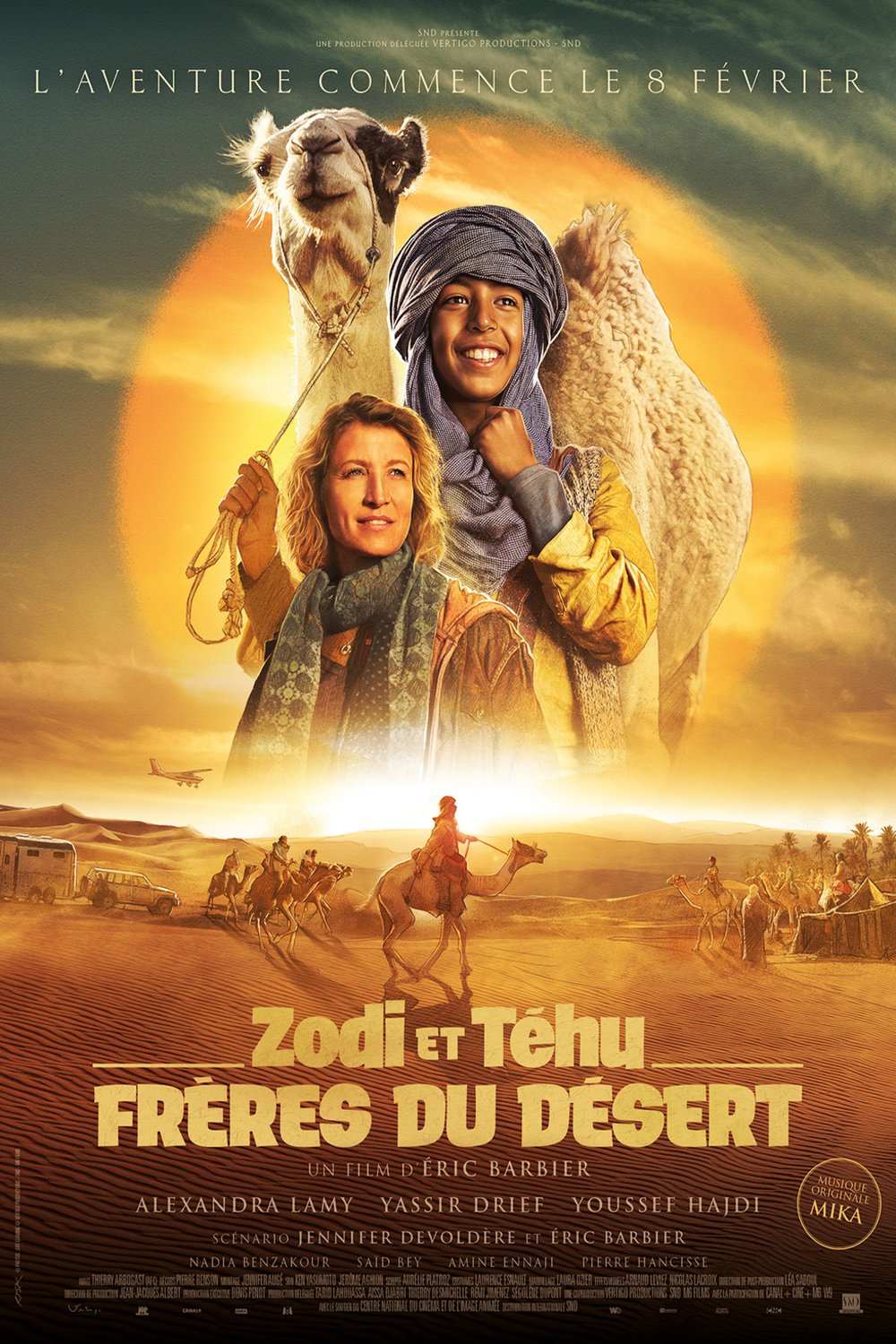 L'affiche du film Zodi & Tehu, frères du désert [2023]