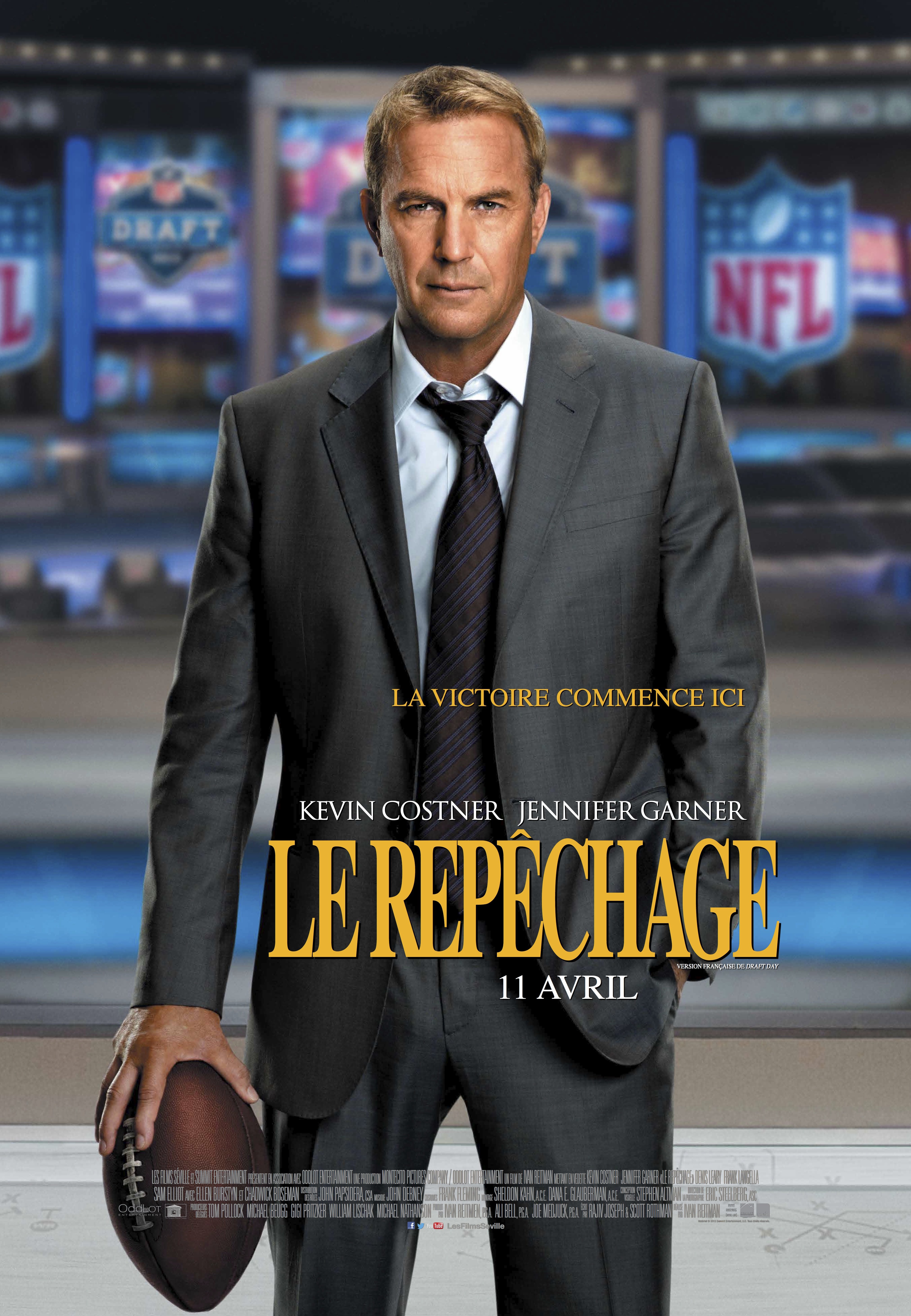 L'affiche du film Le Repêchage [2014]