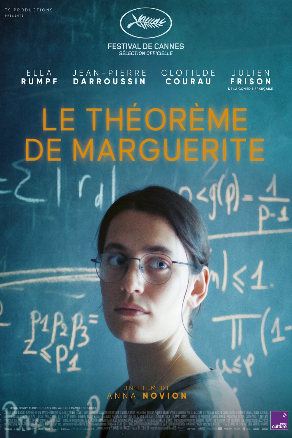 L'affiche du film Le théorème de Marguerite [2023]