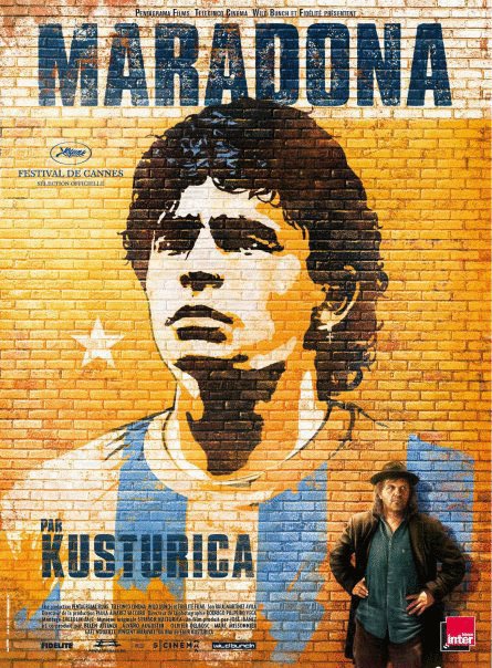 L'affiche du film Maradona par Kusturica [2008]