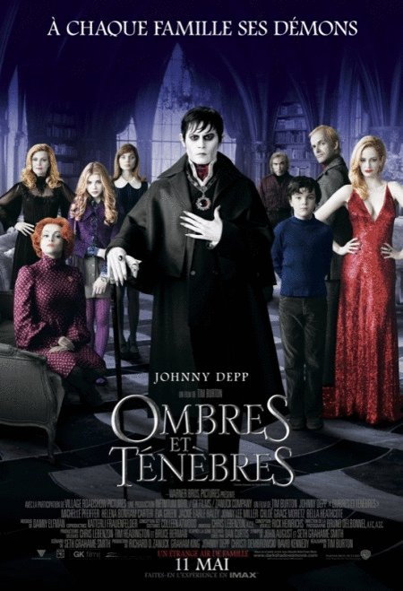 L'affiche du film Ombres et ténèbres [2012]