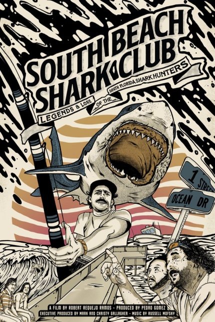 L'affiche du film South Beach Shark Club [2022]