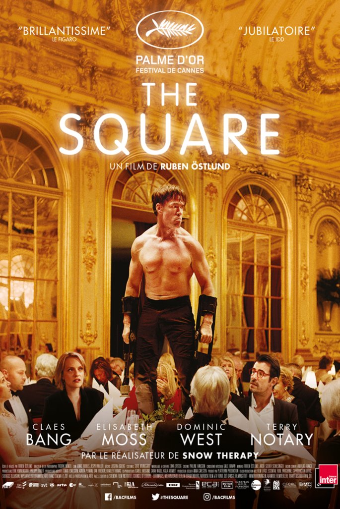 L'affiche du film The Square v.f. [2017]