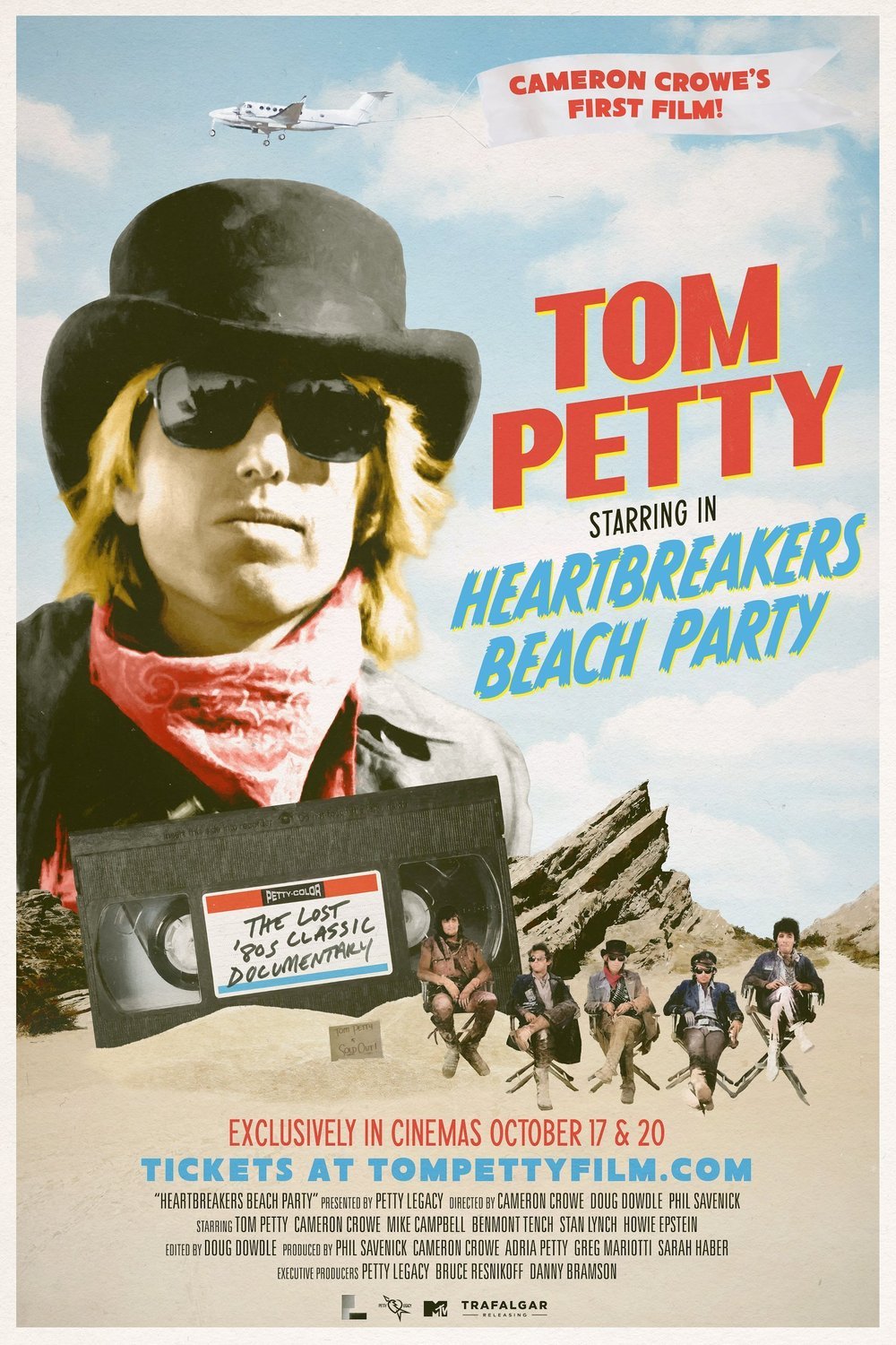 L'affiche du film Tom Petty: Heartbreakers Beach Party [2024]