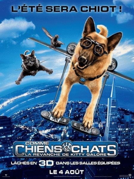 L'affiche du film Chats et chiens: La revanche de Kitty Galore [2010]