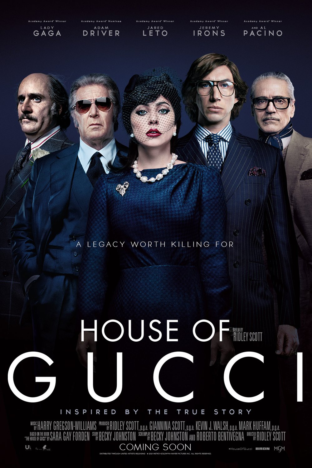 Poster of the movie House of Gucci [2021]