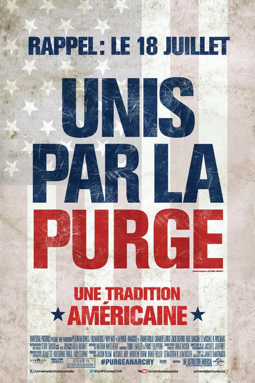 L'affiche du film La Purge: Anarchie v.f. [2014]