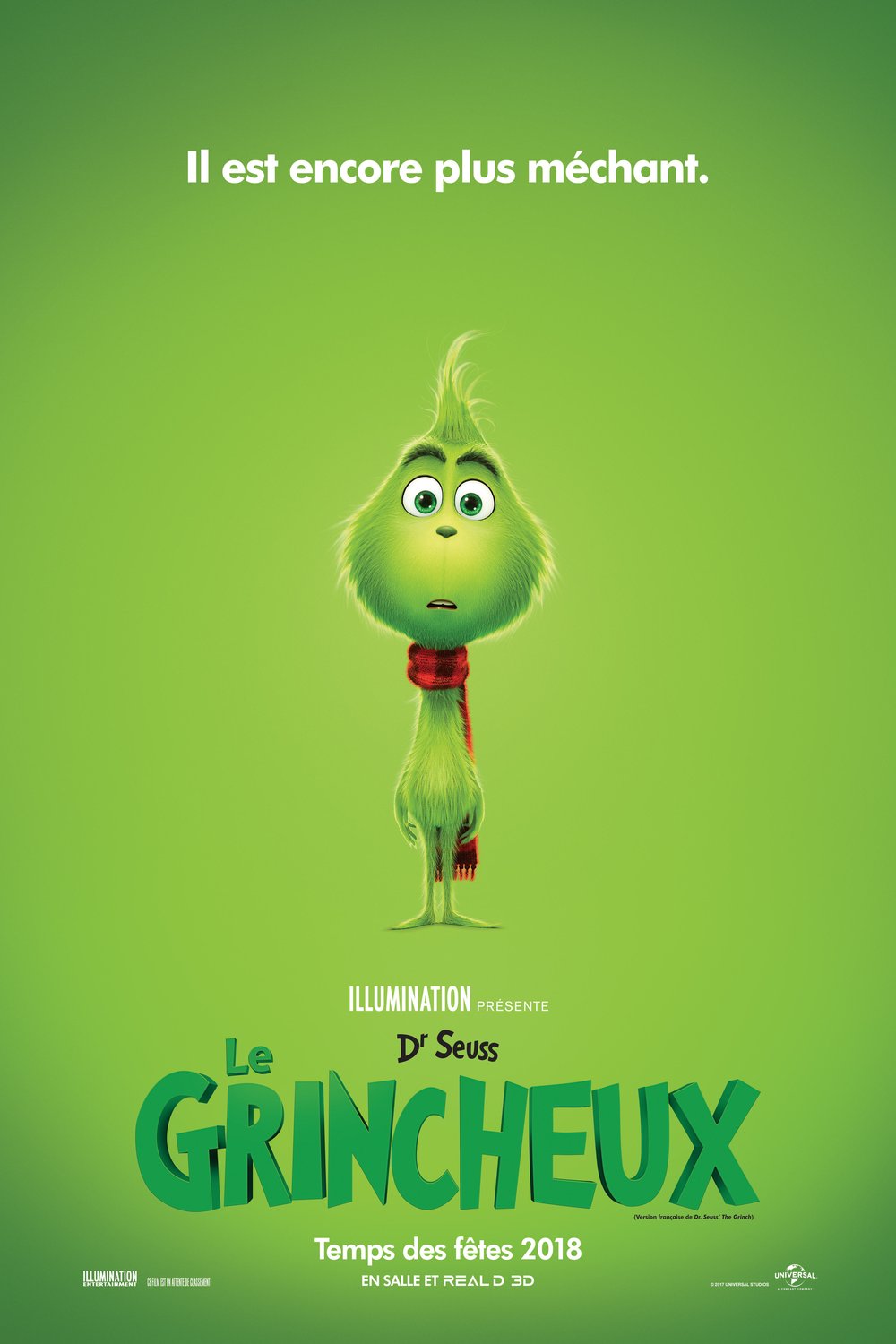 L'affiche du film Le Grincheux [2018]
