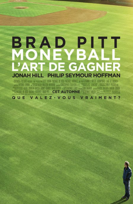 L'affiche du film Moneyball: L'art de gagner [2011]