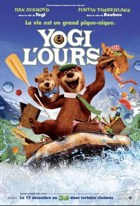 L'affiche du film Yogi l'ours [2010]