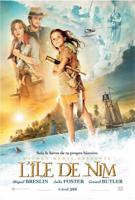 L'affiche du film L'Île de Nim [2008]