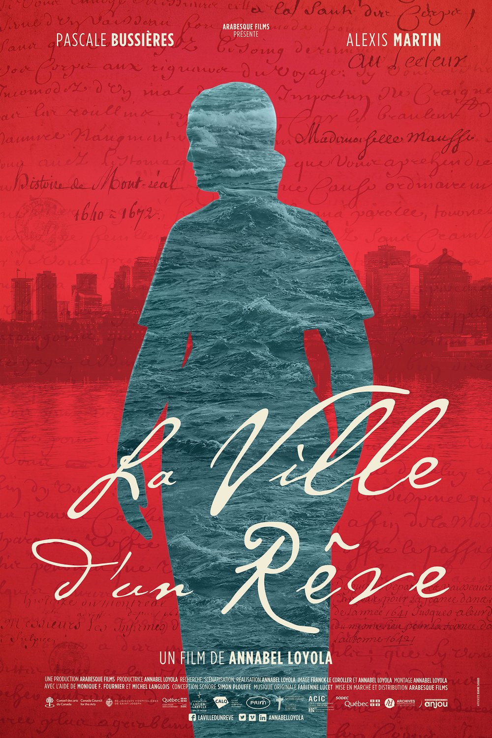 L'affiche du film La ville d'un rêve [2022]