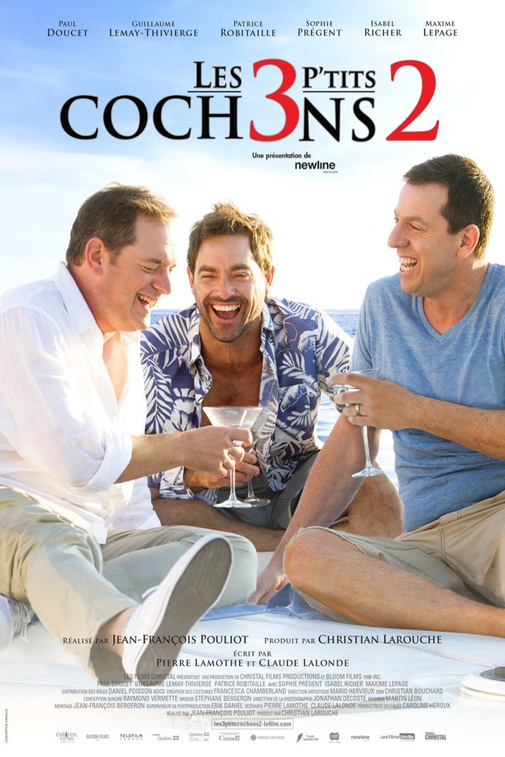 L'affiche du film Les 3 p'tits cochons 2 [2016]