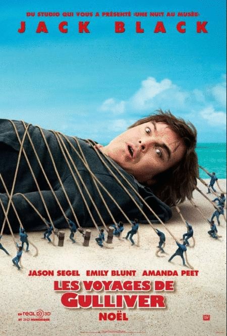 L'affiche du film Les Voyages de Gulliver [2010]