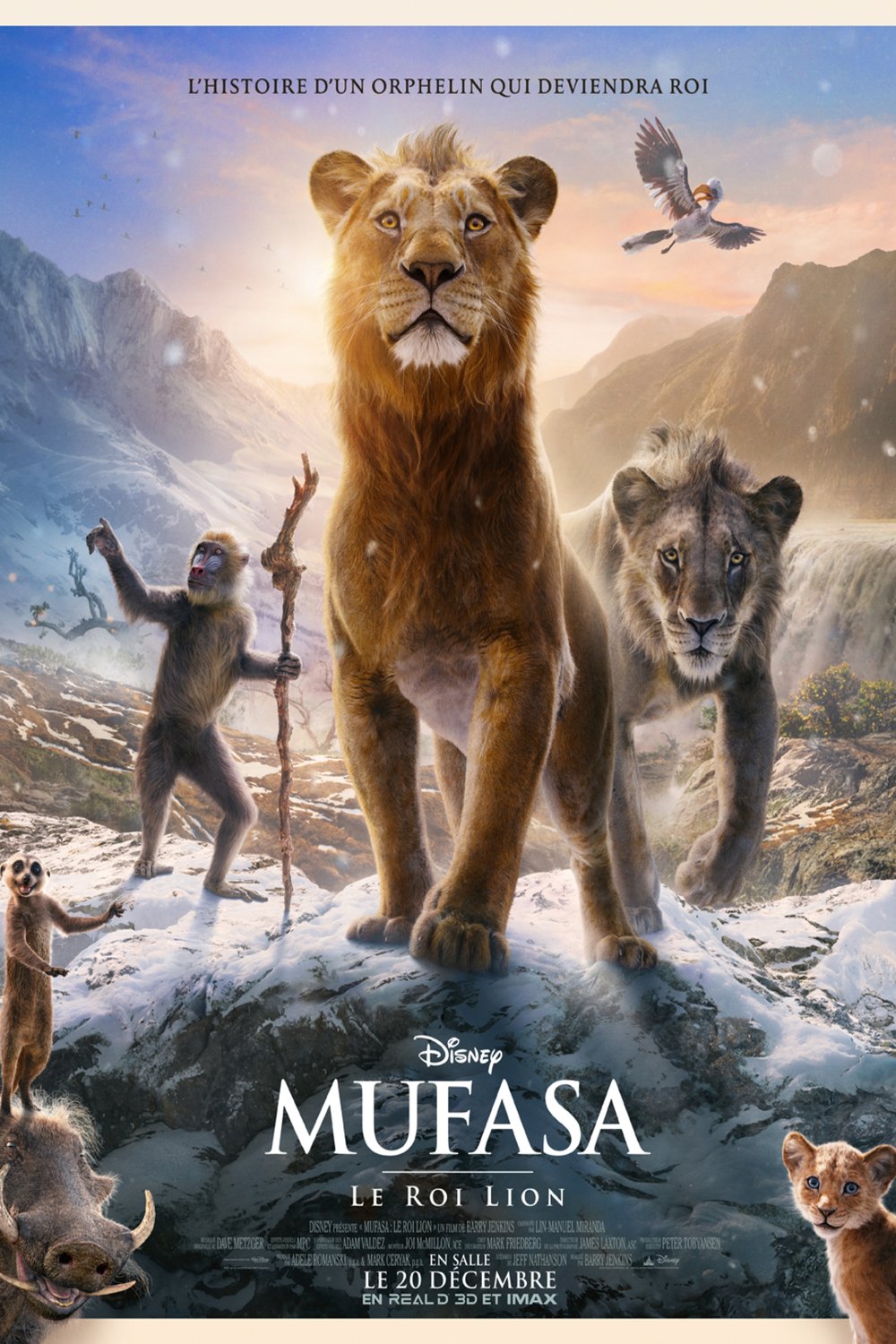 Poster of the movie Mufasa: Le Roi Lion
