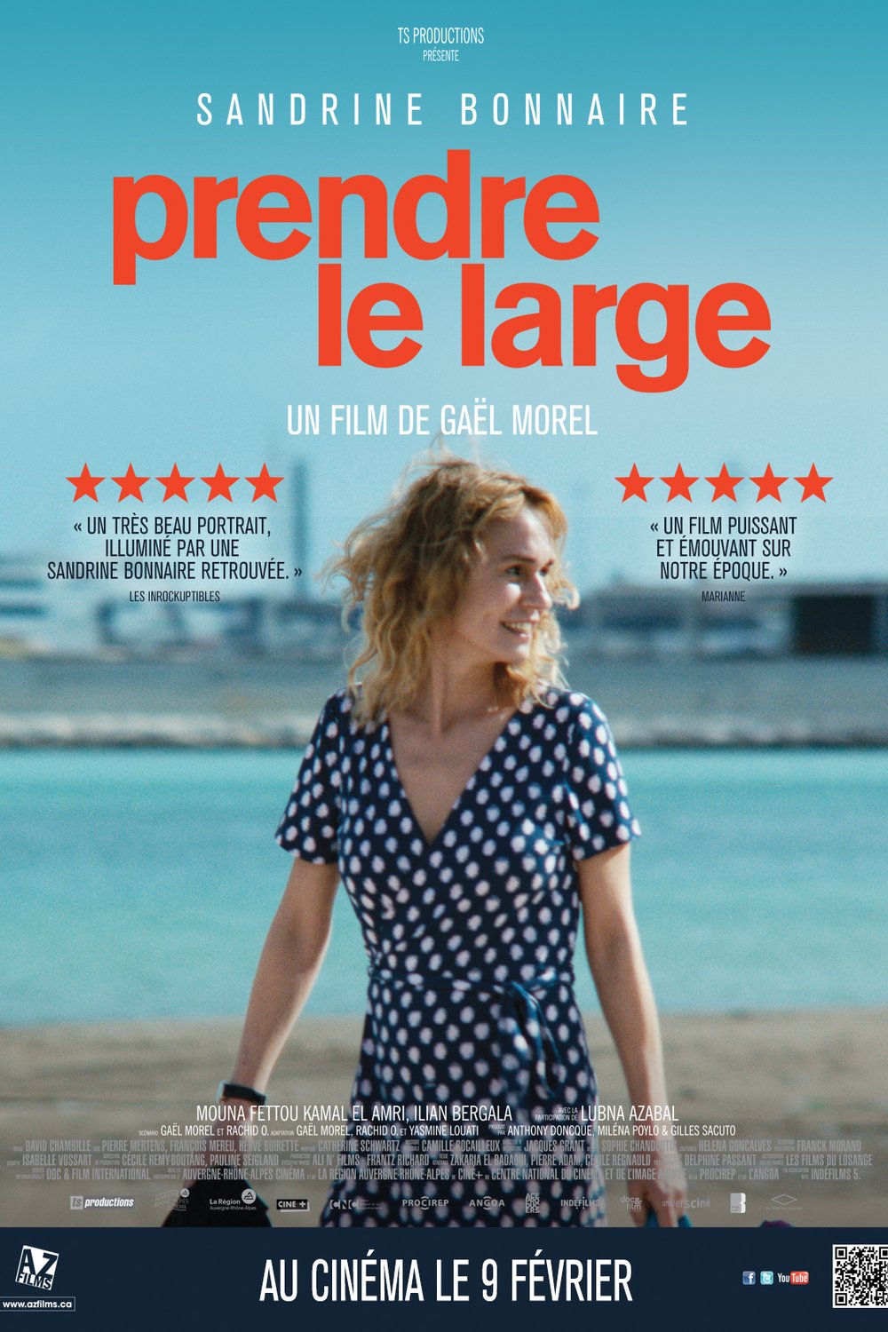 L'affiche du film Prendre le large [2017]