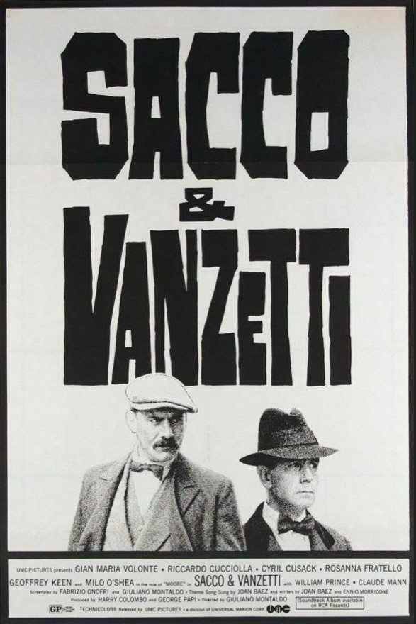L'affiche du film Sacco e Vanzetti [1971]