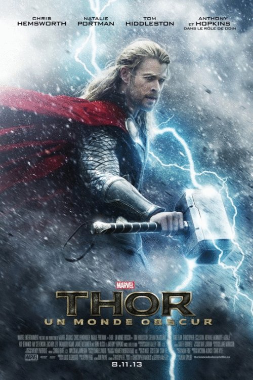 L'affiche du film Thor: Un monde obscur [2013]