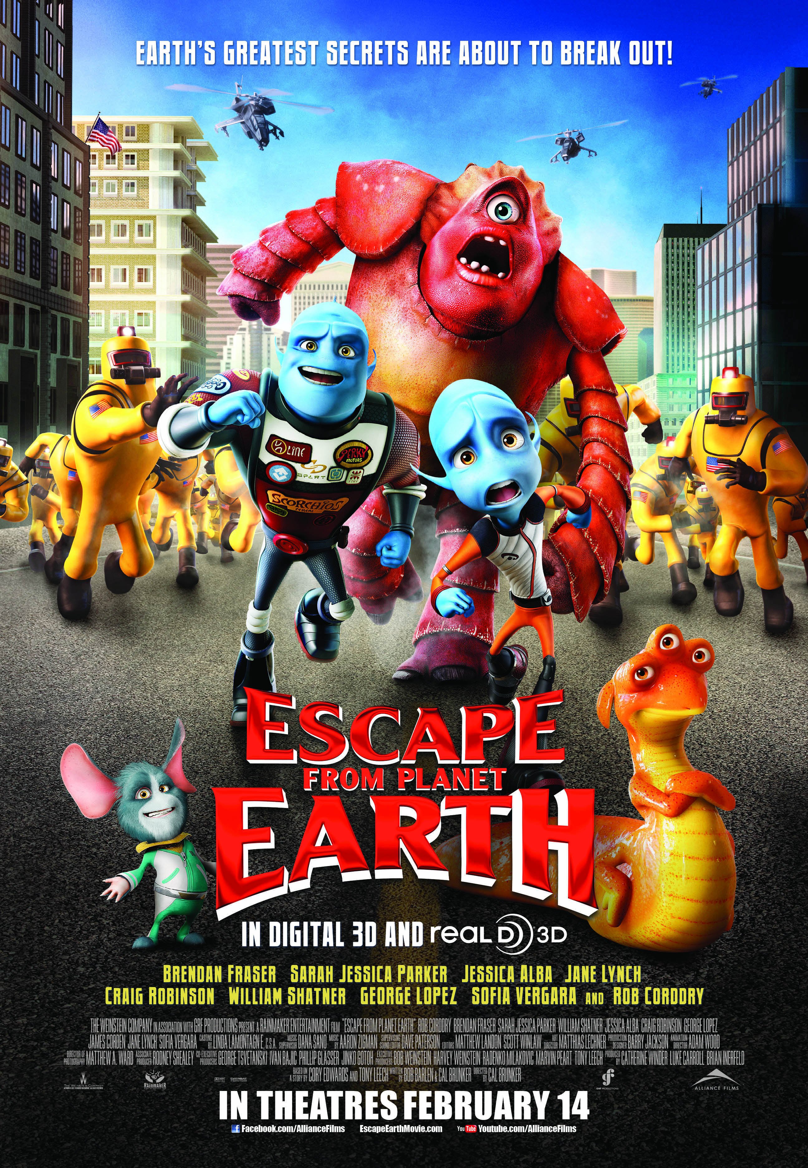 Poster of the movie Escape from Planet Earth [2013]