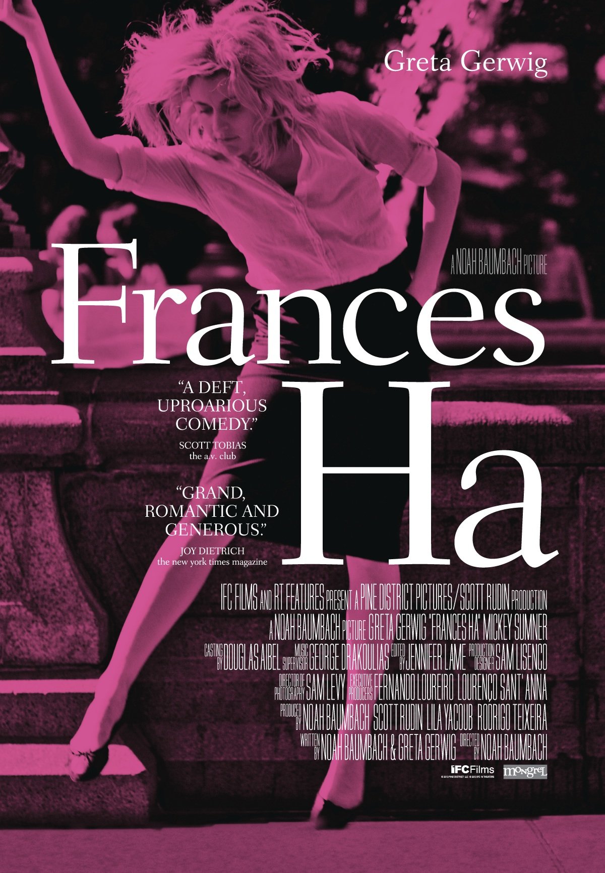 L'affiche du film Frances Ha [2012]